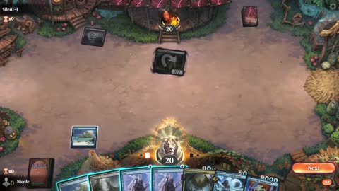 Watch MTG Arena Video Replay - Dimir Midrange by Nicole VS Rakdos Aggro by Silent-J - Standard Play