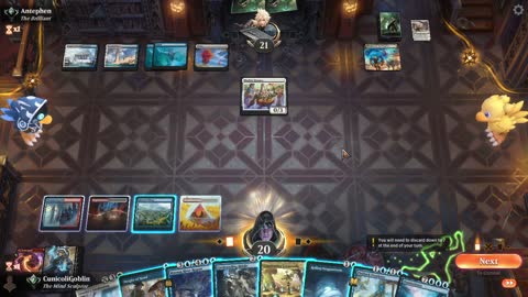 Watch MTG Arena Video Replay - Jeskai Midrange by CunicoliGoblin VS Azorius Midrange by Antephen - Alchemy Ranked