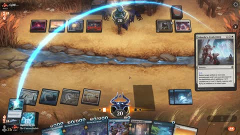 Watch MTG Arena Video Replay - Azorius Midrange by DamienF16 VS Mardu Control by GOU... - Traditional Standard Ranked