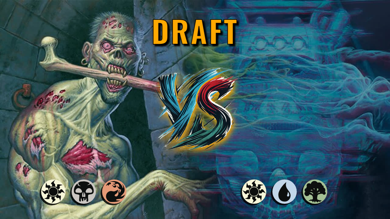 Watch MTG Arena Draft Video - Mardu Midrange by Warped Concept VS Bant Midrange by AlwaysForWard - 45d896