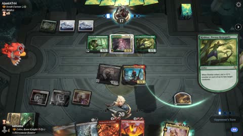 Watch MTG Arena Video Replay - Celes, Rune Knight by saitama VS Serah Farron by AjaniAT44 - Historic Brawl