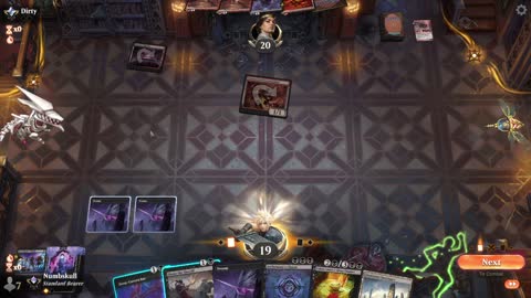 Watch MTG Arena Video Replay - Mono Black Midrange by Numbskull VS Rakdos Midrange by Dirty - Traditional Standard Ranked