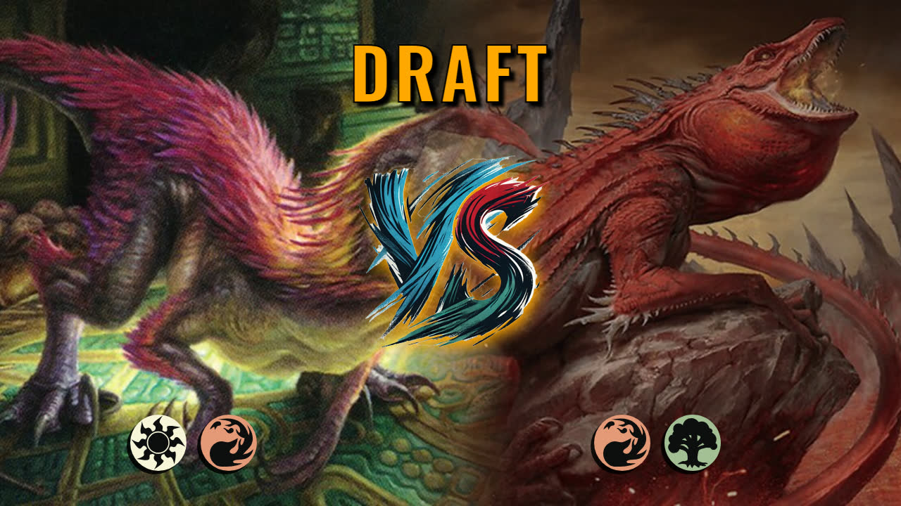 Watch MTG Arena Draft Video - Boros Aggro by DamienF16 VS Gruul Midrange by Grimaldus - 790d33