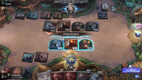 Watch MTG Arena Video Replay - Izzet Midrange by DamienF16 VS Izzet Aggro by Dejekt - Premier Draft