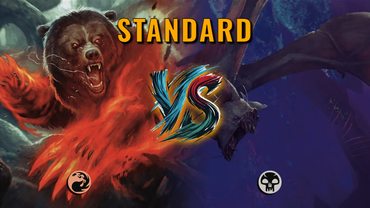 Watch MTG Arena Standard Video - Mono Red Aggro by GBThundaII VS Mono Black Aggro by JeebusSaves - 8e0e43