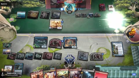 Watch MTG Arena Video Replay - Grixis Midrange by DamienF16 VS Azorius Midrange by Koeeve - Chromatic Cube Draft