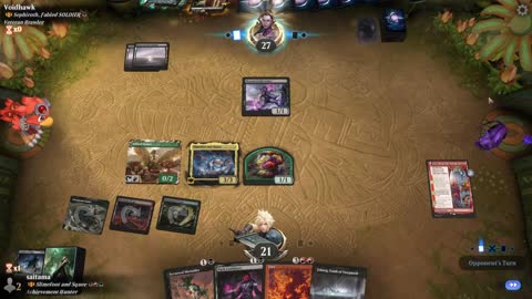 Watch MTG Arena Video Replay - Slimefoot and Squee by saitama VS Sephiroth, Fabled SOLDIER by Voidhawk - Historic Brawl
