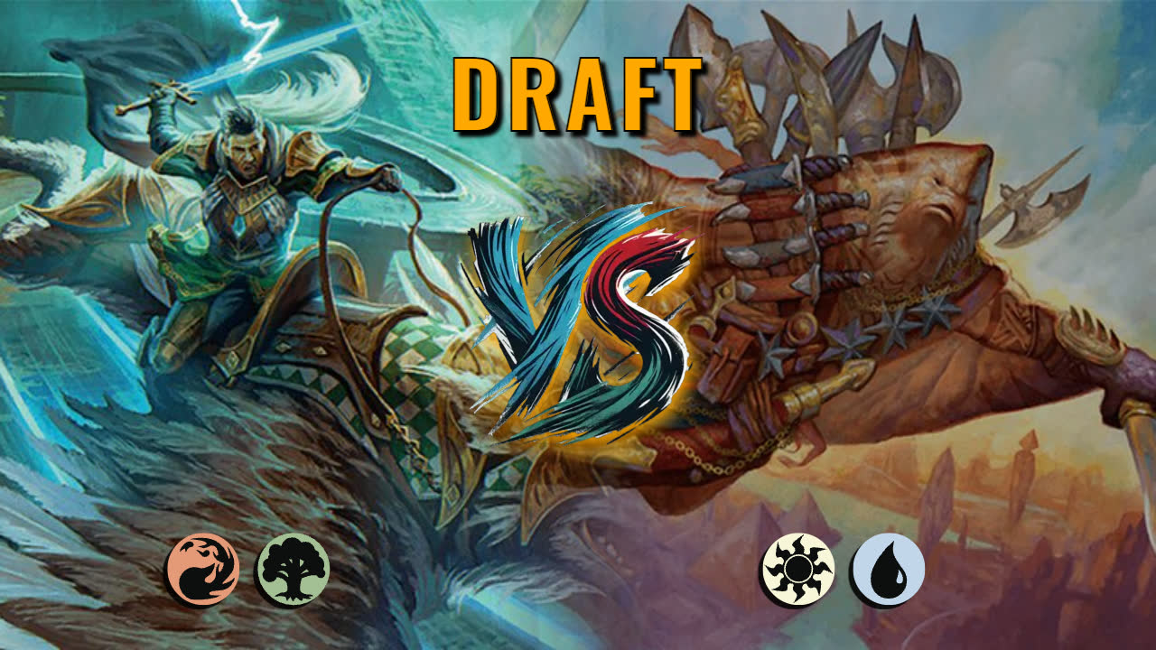 Watch MTG Arena Draft Video - Gruul Aggro by saitama VS Azorius Midrange by Shade259 - 1a0d8e