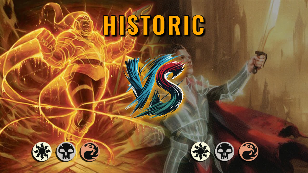 Watch MTG Arena Historic Video - Mardu Aggro by CunicoliGoblin VS Mardu Aggro by gardrd - 551856