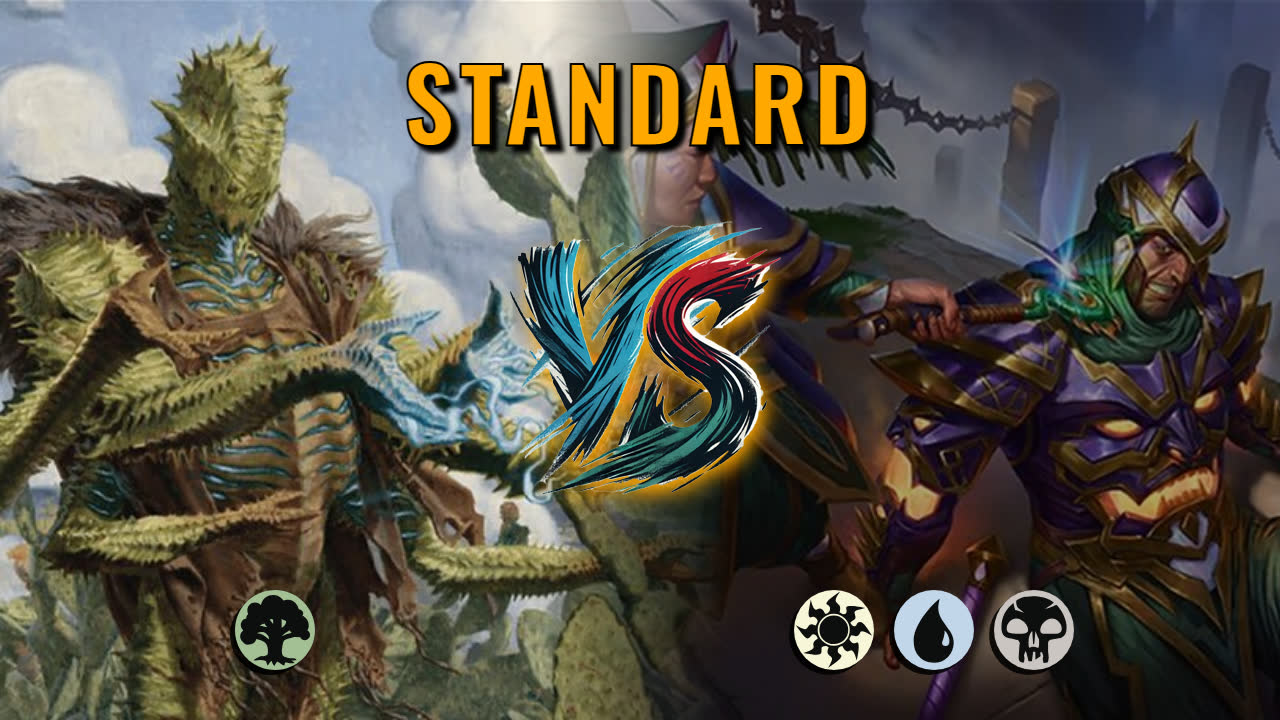 Watch MTG Arena Standard Video - Mono Green Aggro by CunicoliGoblin VS Esper Control by Tany Smith - 624832