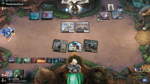 Watch MTG Arena Video Replay - 5 Color Midrange by saitama VS Azorius Aggro by PDaddySmackWack - Premier Draft