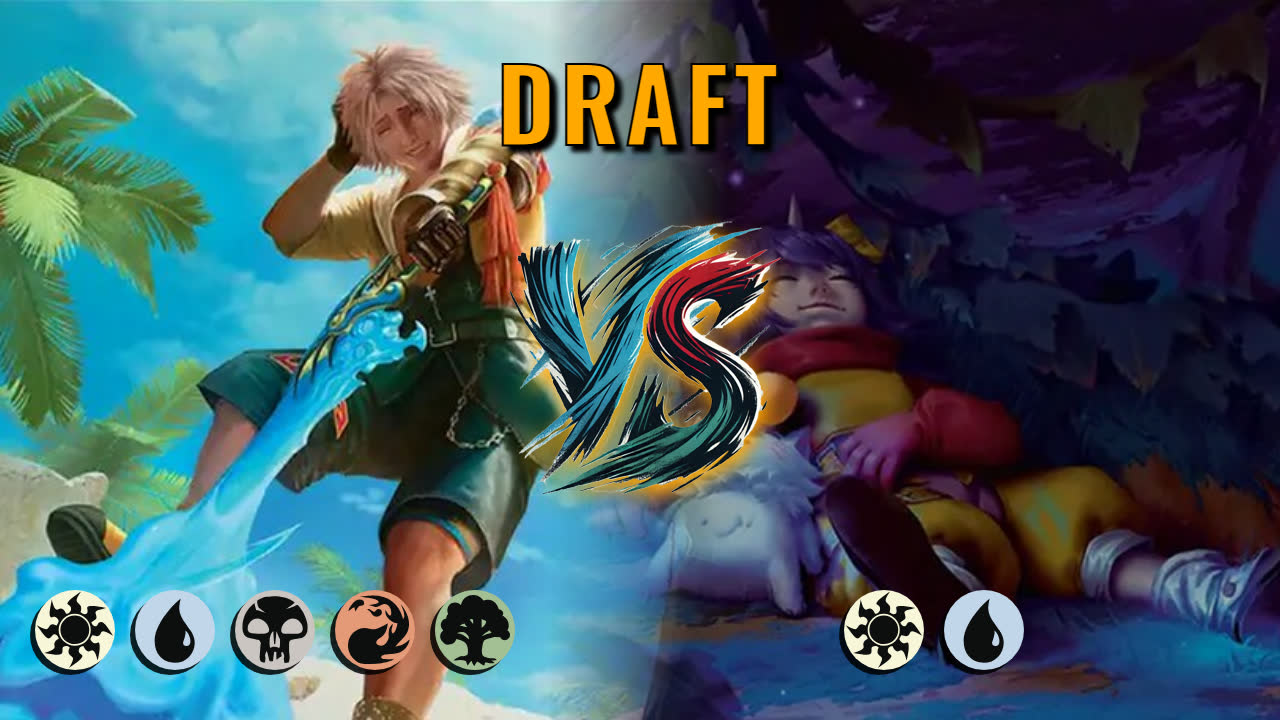 Watch MTG Arena Draft Video - 5 Color Midrange by saitama VS Azorius Aggro by PDaddySmackWack - 8e9fee