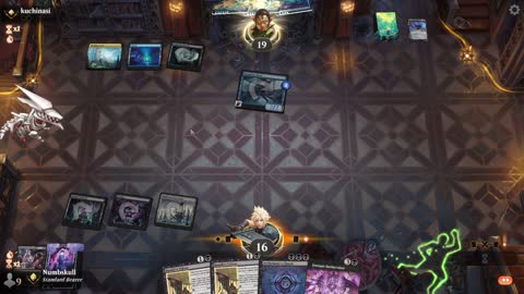 Watch MTG Arena Video Replay - Mono Black Midrange by Numbskull VS Dimir Midrange by kuchinasi - Traditional Standard Ranked