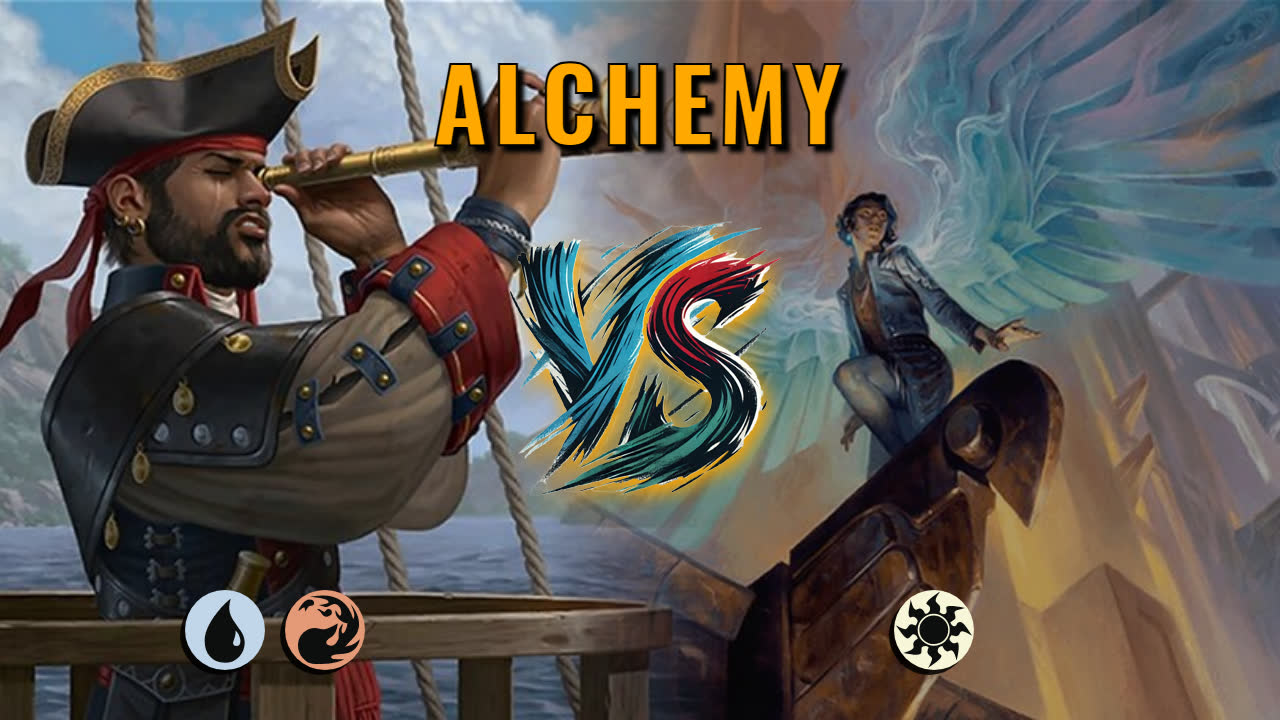 Watch MTG Arena Alchemy Video - Izzet Control by CunicoliGoblin VS Mono White Aggro by 4413JPN - 60518a