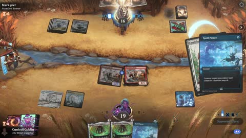 Watch MTG Arena Video Replay - Izzet Midrange by CunicoliGoblin VS Mono White Midrange by Mark.pwr - Standard Event