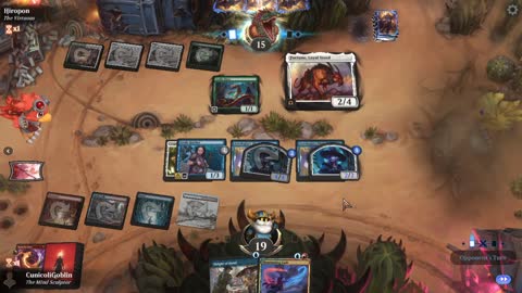 Watch MTG Arena Video Replay - Izzet Midrange by CunicoliGoblin VS Selesnya Midrange by Hiropon - Alchemy Play