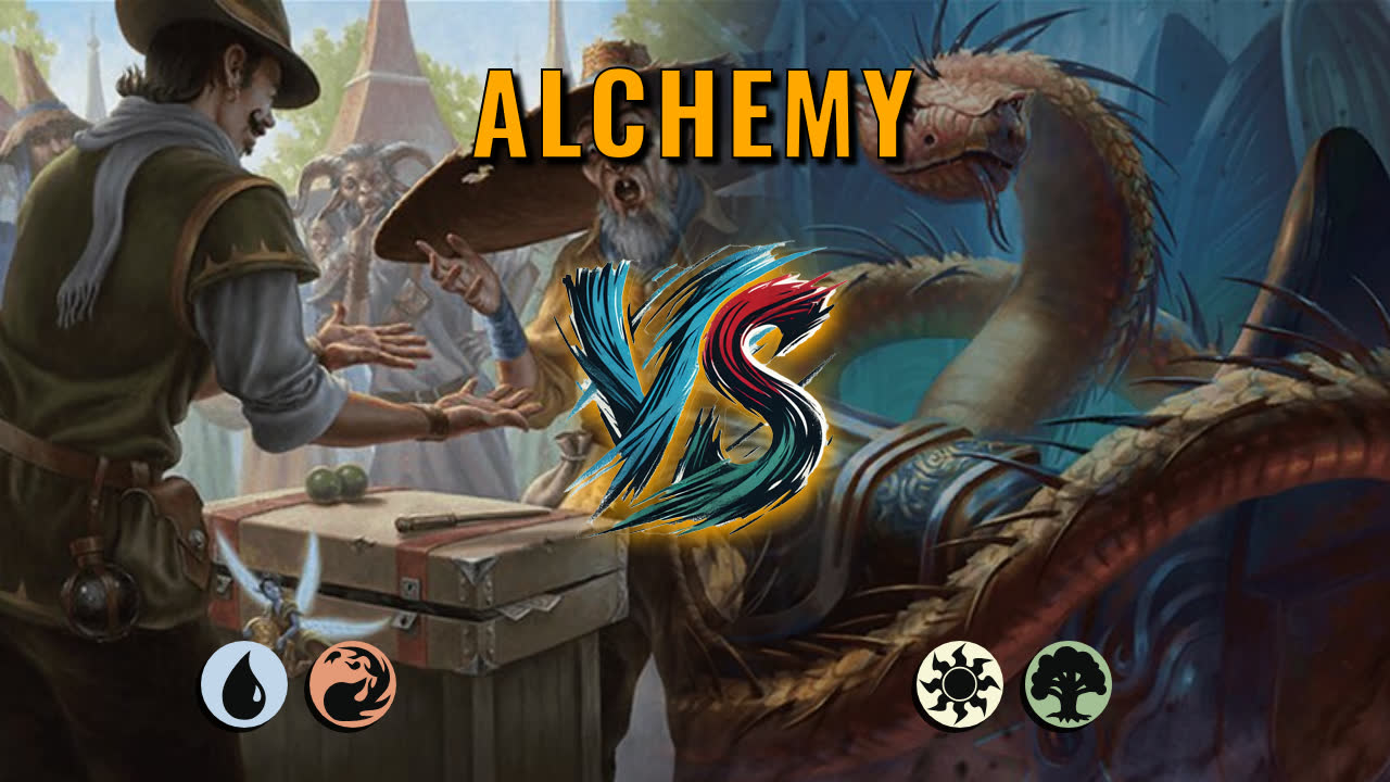 Watch MTG Arena Alchemy Video - Izzet Midrange by CunicoliGoblin VS Selesnya Midrange by Hiropon - a9e24b