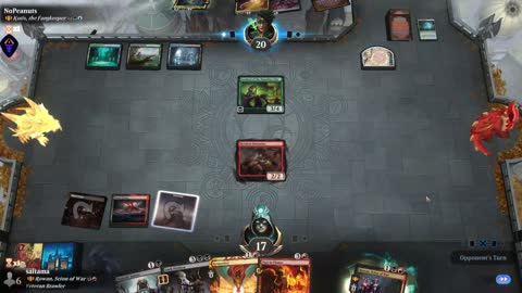 Watch MTG Arena Video Replay - Rowan, Scion of War by saitama VS Kotis, the Fangkeeper by NoPeanuts - Historic Brawl