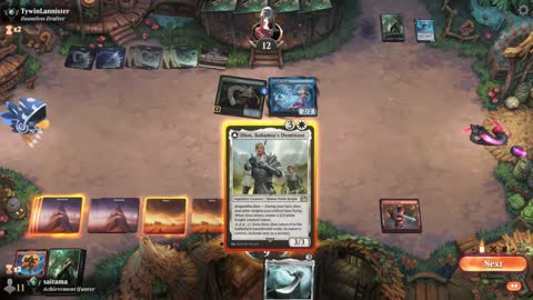 Watch MTG Arena Video Replay - Naya Aggro by saitama VS Simic Midrange by TywinLannister - Premier Draft