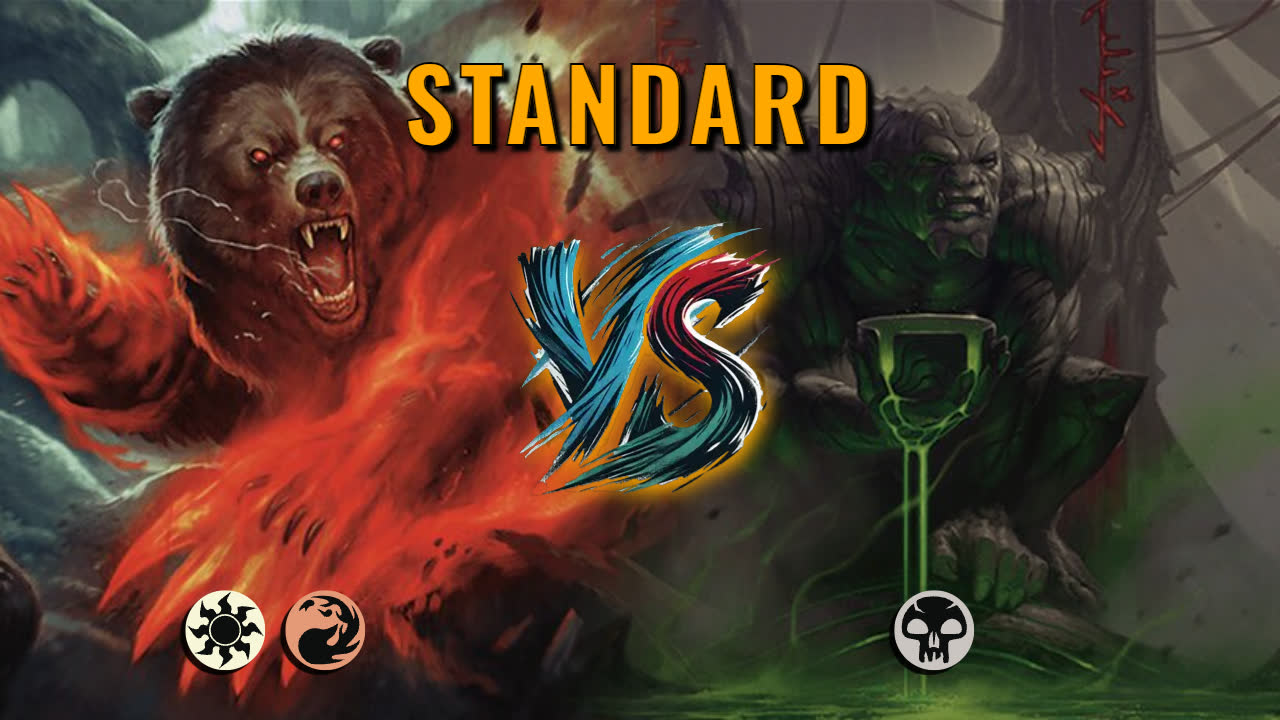 Watch MTG Arena Standard Video - Boros Aggro by DeadWeight VS Mono Black Control by WhoopdyFlumpers - 8716a3