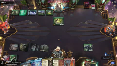 Watch MTG Arena Video Replay - Terra, Magical Adept by saitama VS Azusa, Lost but Seeking by DAVIS! - Historic Brawl