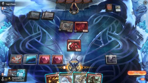 Watch MTG Arena Video Replay - Izzet Midrange by DamienF16 VS Izzet Midrange by Capt.Chaos - Premier Draft