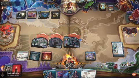 Watch MTG Arena Video Replay - Izzet Control by CunicoliGoblin VS 5 Color Midrange by Leccenero - Alchemy Event