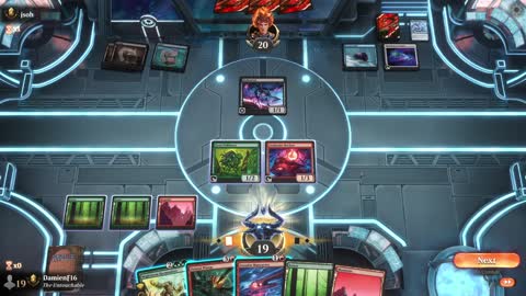 Watch MTG Arena Video Replay - Gruul Midrange by DamienF16 VS Dimir Midrange by jsoh - Premier Draft