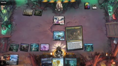 Watch MTG Arena Video Replay - Dimir Midrange by CunicoliGoblin VS Selesnya Aggro by blusifur - Traditional Historic Play