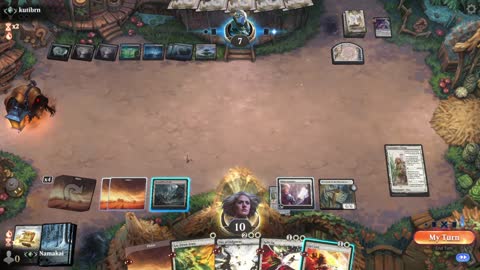 Watch MTG Arena Video Replay - Mono White Midrange by Namakai VS Dimir Midrange by kutibrn - Traditional Standard Ranked