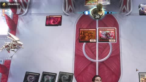 Watch MTG Arena Video Replay - Mono Black Midrange by Numbskull VS Rakdos Aggro by JBeardsley - Standard Traditional Ranked