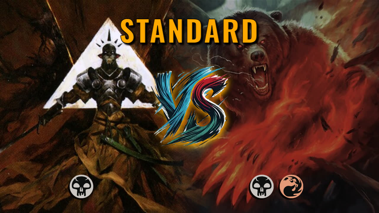 Watch MTG Arena Standard Video - Mono Black Midrange by Numbskull VS Rakdos Aggro by JBeardsley - 7dab85