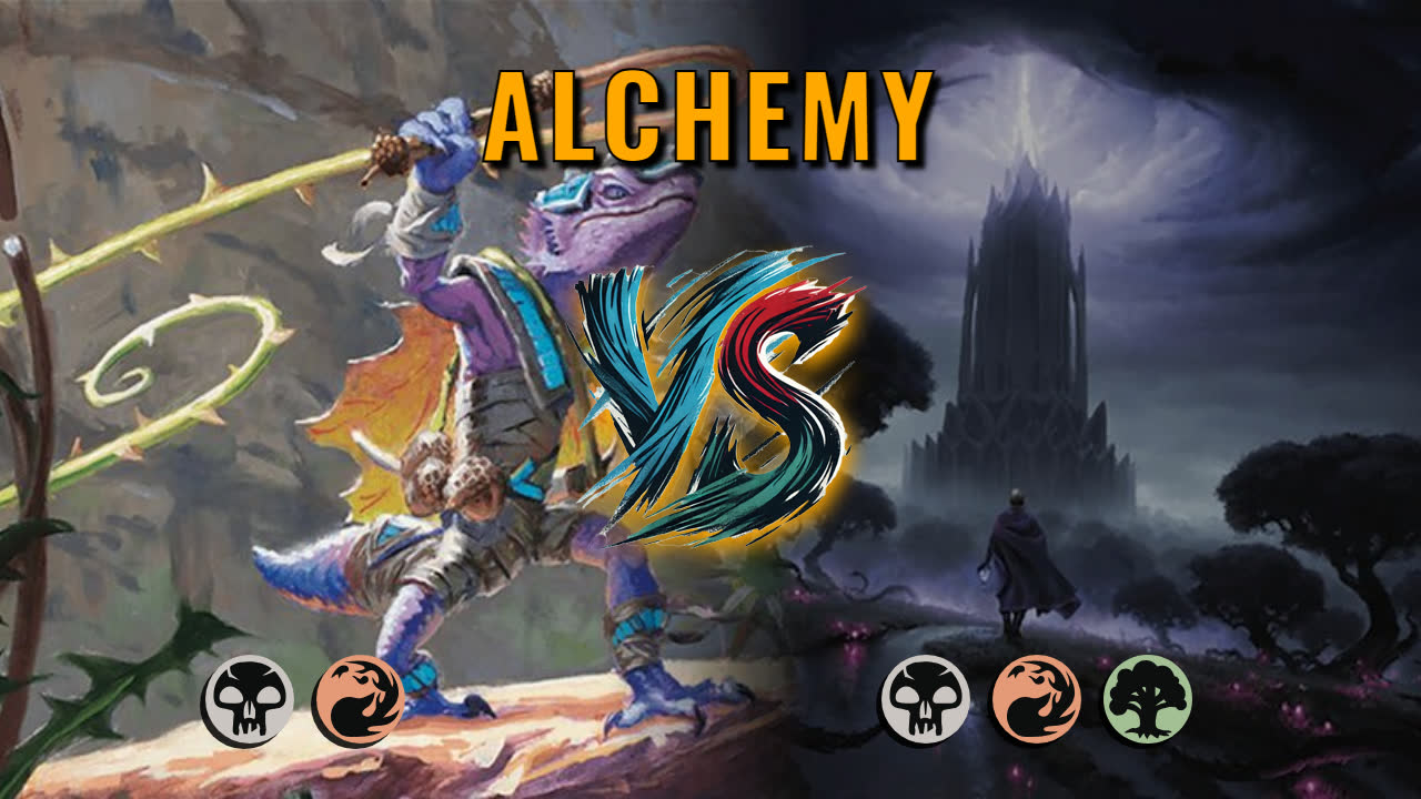 Watch MTG Arena Alchemy Video - Rakdos Aggro by CunicoliGoblin VS Jund Midrange by Masta M - c568a8
