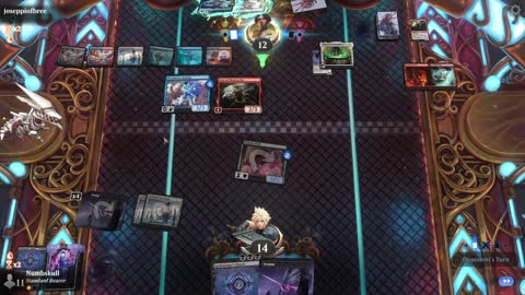 Watch MTG Arena Video Replay - Mono Black Midrange by Numbskull VS Izzet Midrange by joseppiofbree - Standard Metagame Challenge