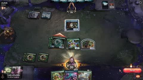 Watch MTG Arena Video Replay - Selesnya Midrange by CunicoliGoblin VS Izzet Midrange by elodink - MWM Historic Pauper