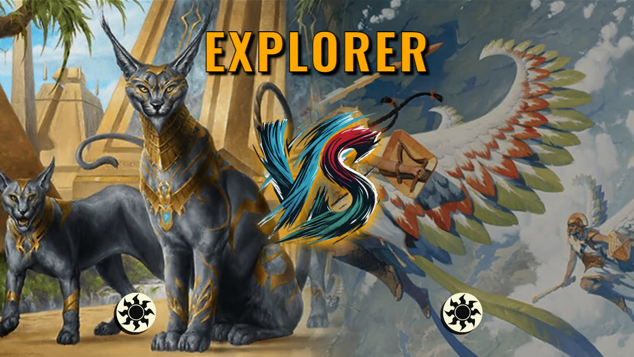 Watch MTG Arena Pioneer Video - Mono White Aggro by Khat VS Mono White Midrange by Privett1994 - 6a6b2b