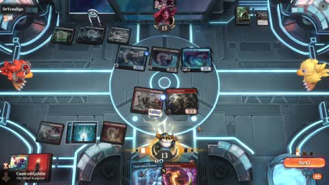 Watch MTG Arena Video Replay - Izzet Midrange by CunicoliGoblin VS Dimir Aggro by DrVendigo - Standard Event