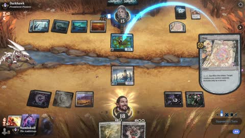 Watch MTG Arena Video Replay - Orzhov Midrange by Numbskull VS Azorius Aggro by Darkhawk - Traditional Standard Ranked