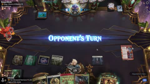 Watch MTG Arena Video Replay - Val, Marooned Surveyor by saitama VS Gogo, Master of Mimicry by Bangwhistle - Historic Brawl