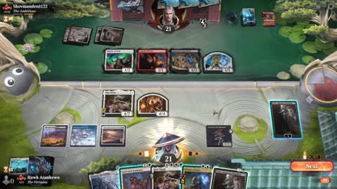 Watch MTG Arena Video Replay - Esper Midrange by Hawk Atankewo VS Mardu Aggro by Skovmanden1122 - Historic Ranked