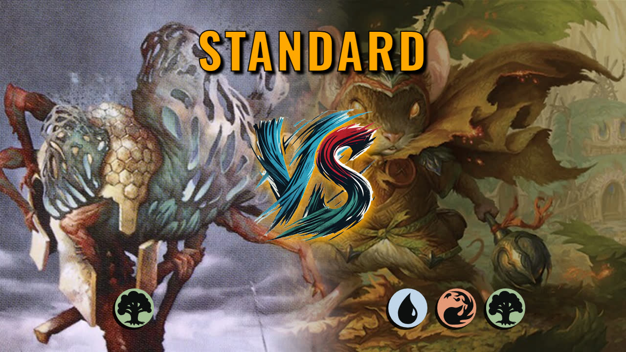 Watch MTG Arena Standard Video - Mono Green Aggro by molituselgran VS Izzet Aggro by rastaphoenix - fabb3e