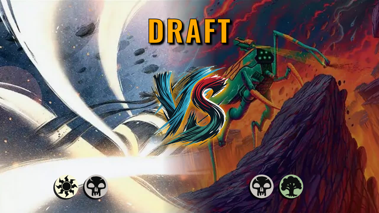 Watch MTG Arena Draft Video - Orzhov Midrange by saitama VS Golgari Control by Durakh - a0cc52