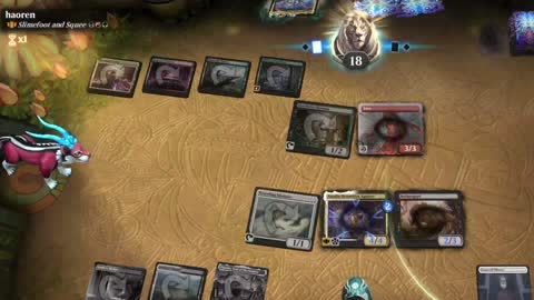 Watch MTG Arena Video Replay - Amalia Benavides Aguirre by saitama VS Slimefoot and Squee by haoren - Historic Brawl