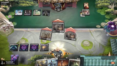 Watch MTG Arena Video Replay - Orzhov Midrange by Numbskull VS Esper Control by YoungJukes - Chromatic Cube Draft