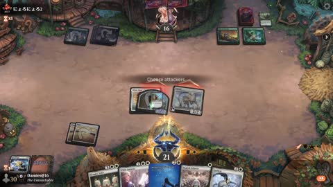 Watch MTG Arena Video Replay - Orzhov Midrange by DamienF16 VS Golgari Midrange by にょろにょろ2 - Premier Draft