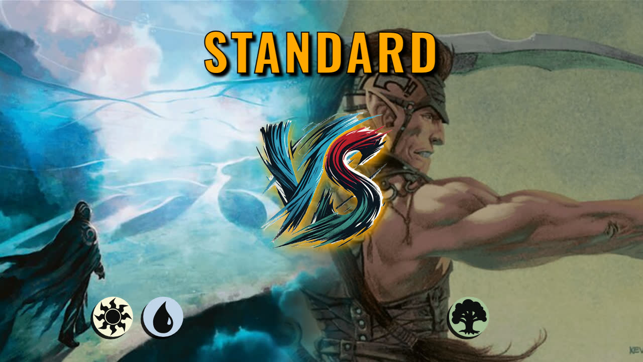 Watch MTG Arena Standard Video - Azorius Midrange by Nicole VS Mono Green Aggro by Genix - 3d63f9