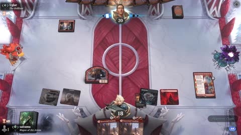 Watch MTG Arena Video Replay - Mono Red Midrange by saitama VS Azorius Control by Uglar - Timeless Ranked
