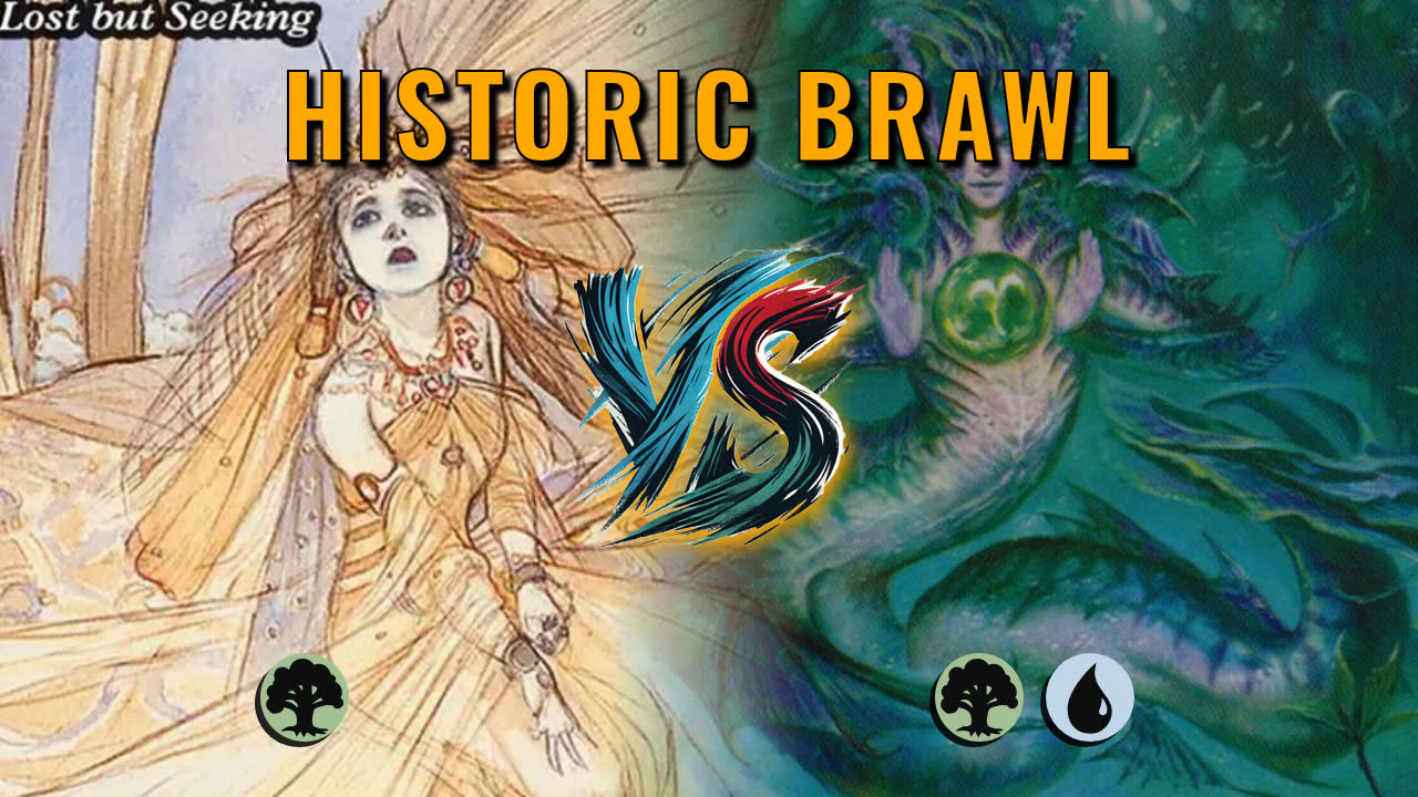 Watch MTG Arena Historic Brawl Video - Azusa, Lost but Seeking by saitama VS Tatyova, Benthic Druid by Dr_skalmanski - 91266b