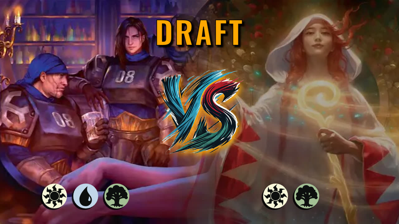 Watch MTG Arena Draft Video - Bant Midrange by saitama VS Selesnya Midrange by yrsh - 7f8655
