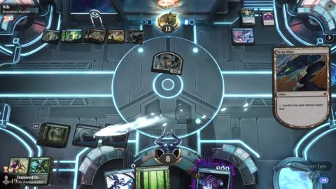 Watch MTG Arena Video Replay - Simic Midrange by DamienF16 VS Dimir Midrange by Nib - Premier Draft